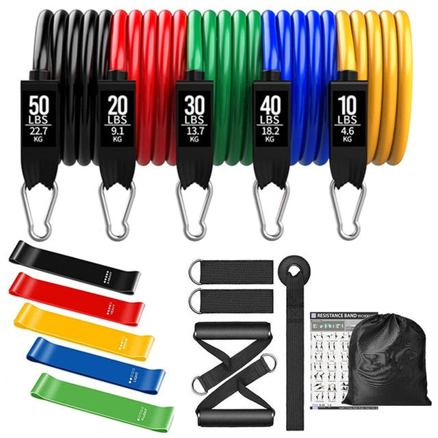 Resistance Bands Set Exercise Workout Loop Bands